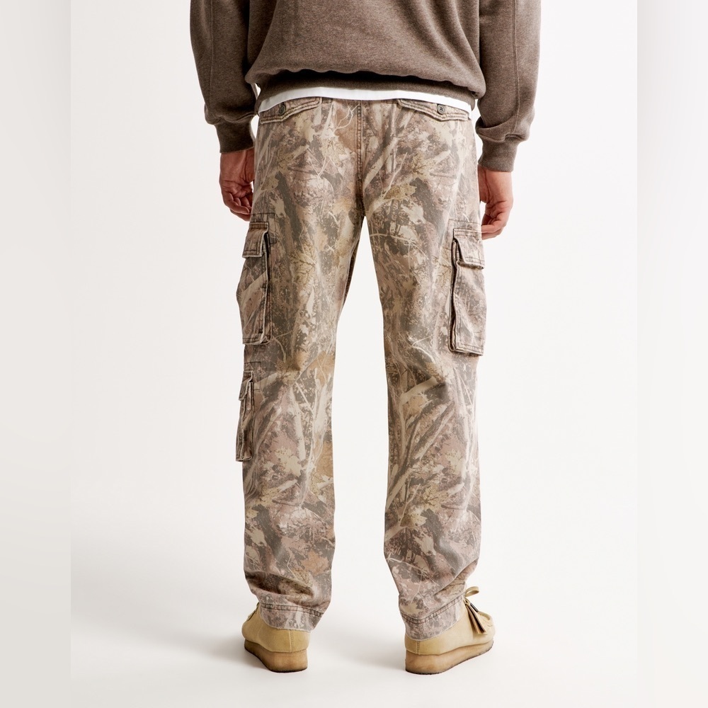 Men’s ABERCROMBIE & FITCH Loose Camouflage cargo pant- Size 29x30 - Picture 1 of 8